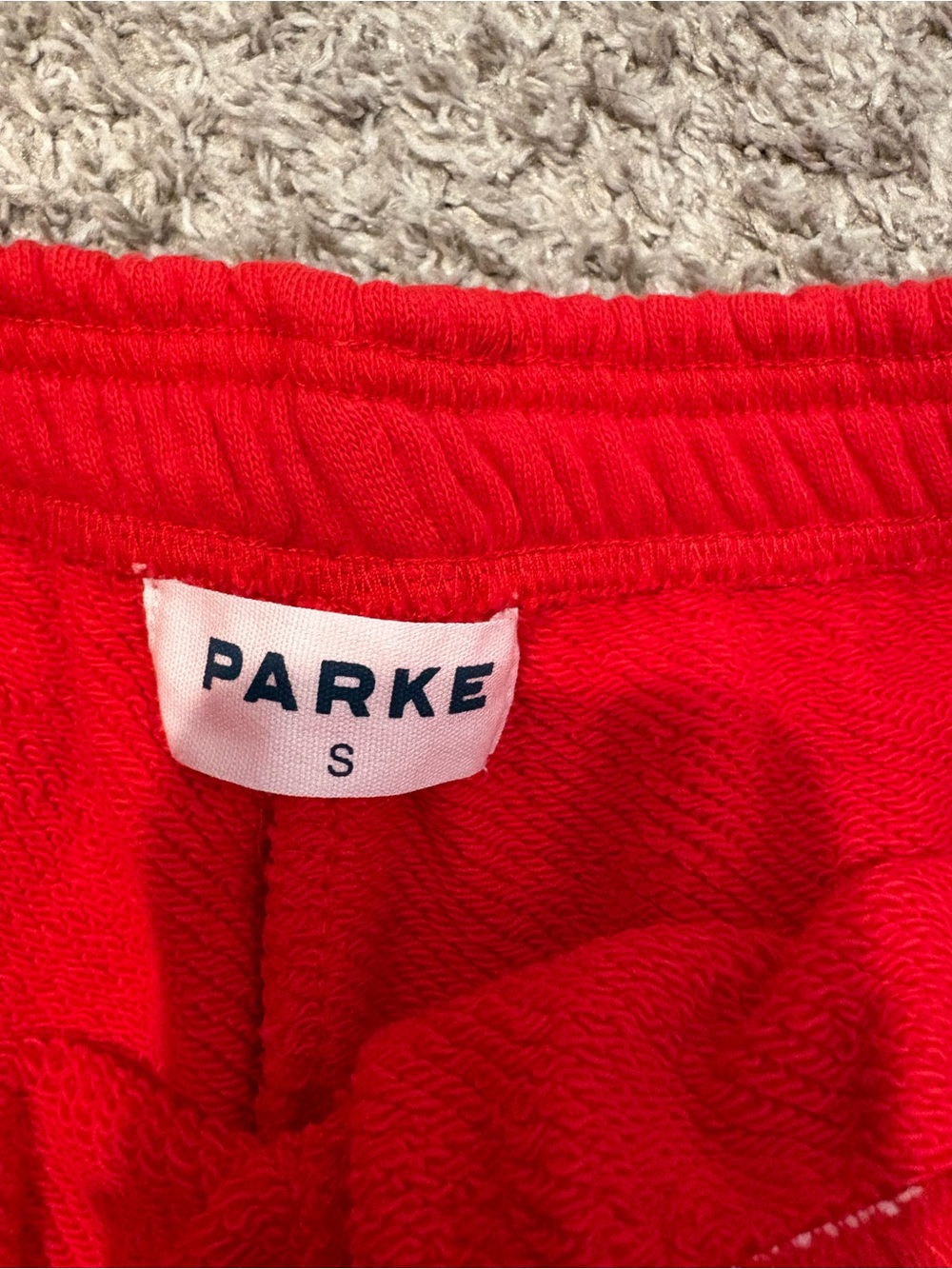 Parke Heritage Boxer Sweatpants Ruby Red - Picture 7 of 8